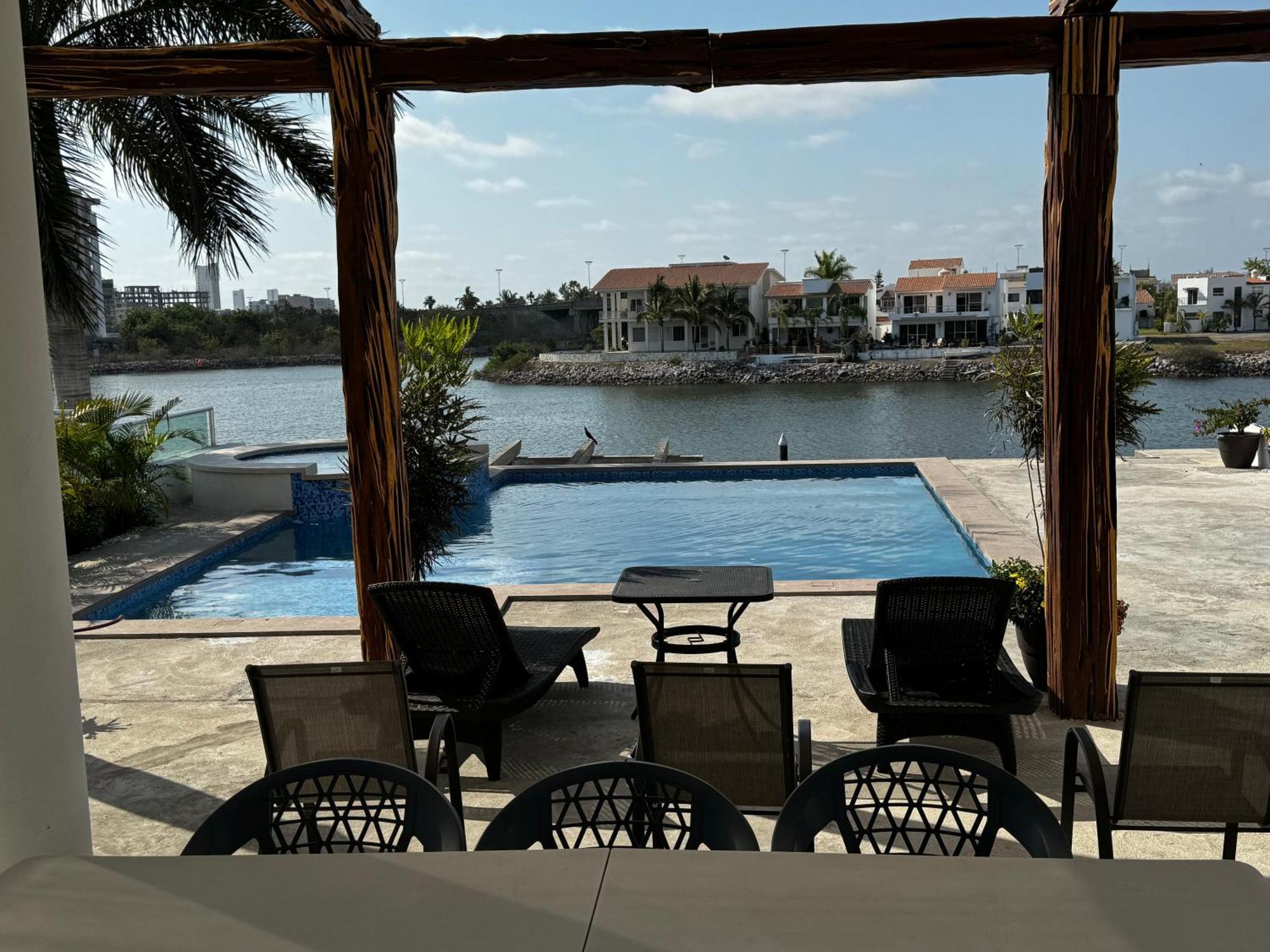 Villa Casa Isla Marina Vista Al Mar 20 Personas Mazatlán Esterno foto